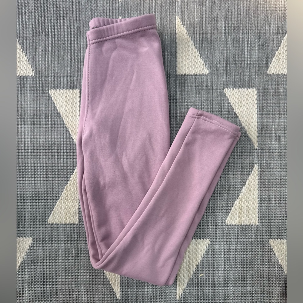 Just Cozy Pink Faux Fur Lined Leggings Womens Size XS/S